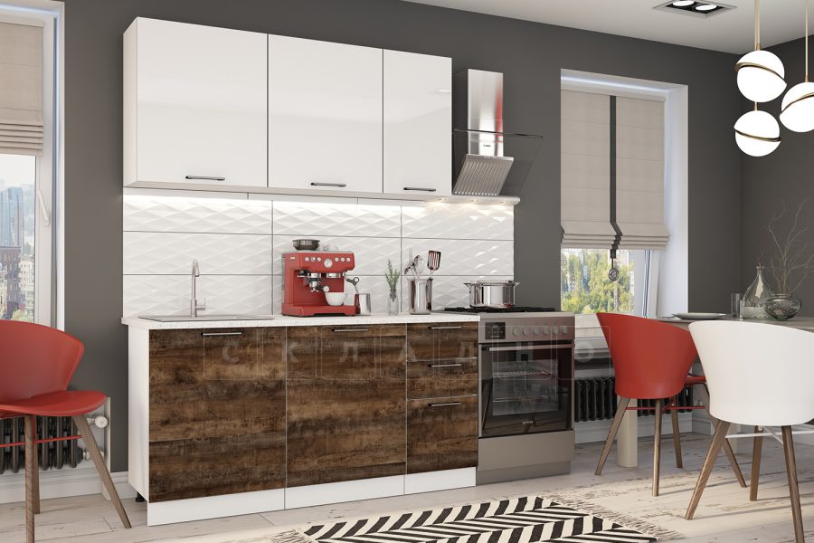 Кухонный гарнитур Даллас 1,6 м 