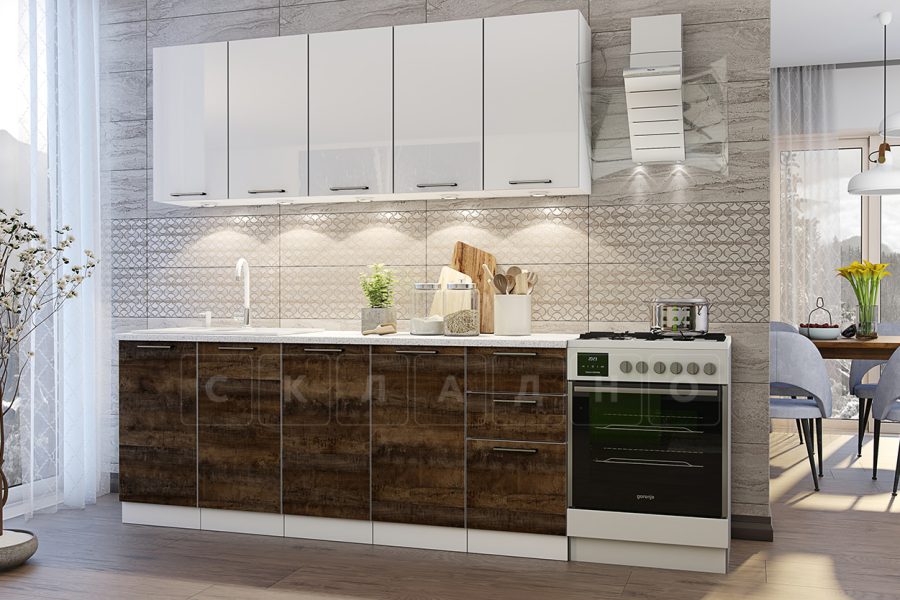 Кухонный гарнитур Даллас 2,0 м 6 модулей 