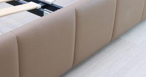 Мягкая кровать Хлоя 160 см капучино с подъемным механизмом 29770 рублей, фото 6 | интернет-магазин Складно