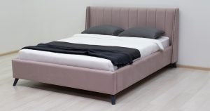 Мягкая кровать Мелисса 160 см велюр ява 32650 рублей, фото 5 | интернет-магазин Складно