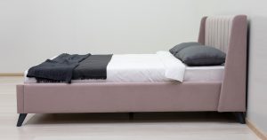 Мягкая кровать Мелисса 160 см велюр ява 32650 рублей, фото 8 | интернет-магазин Складно