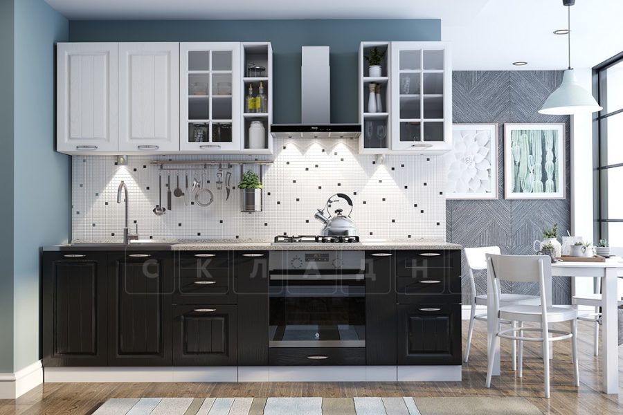 Кухонный гарнитур Модена 2,5 м вариант 1 