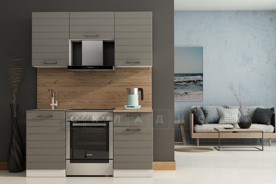 Кухонный гарнитур Ривьера 1,6 м 