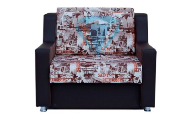 Кресло для отдыха Гармоника-4 со спальным местом 70 см фото | интернет-магазин Складно