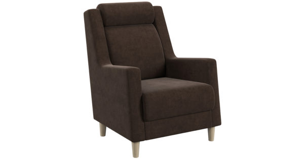 Кресло для отдыха Дарвин коричневый фото | интернет-магазин Складно
