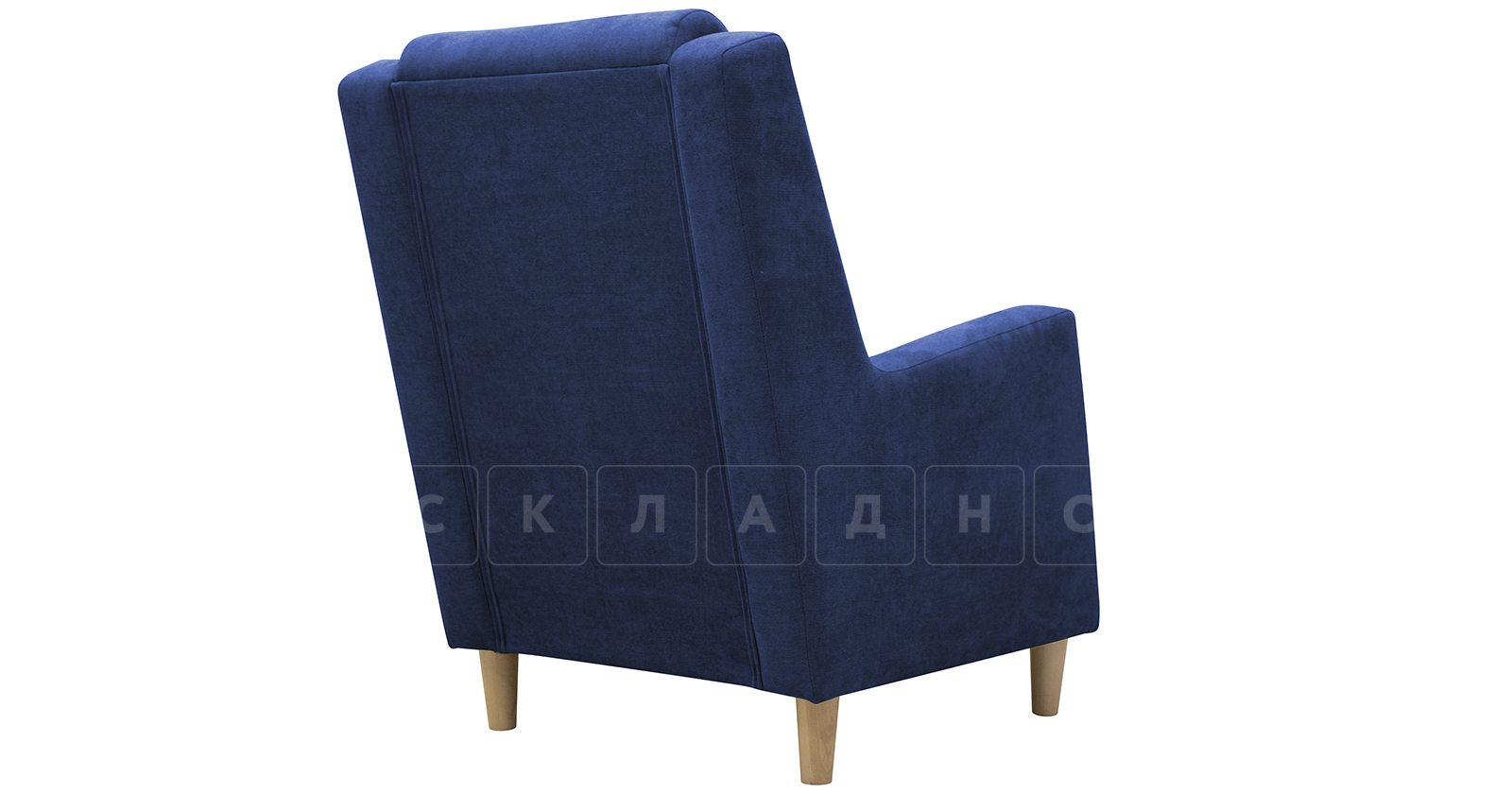 Кресло для отдыха Дарвин темно-синий фото 4 | интернет-магазин Складно