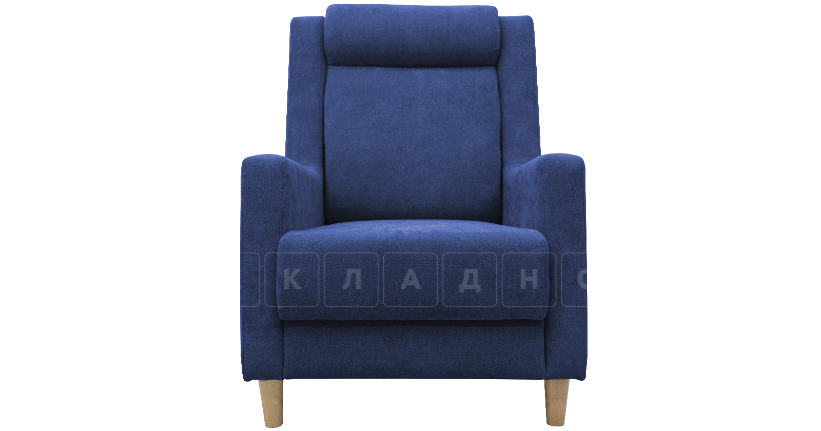 Кресло для отдыха Дарвин темно-синий фото 1 | интернет-магазин Складно