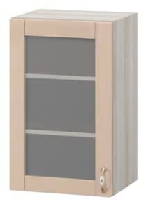 Кухонный навесной шкаф со стеклом Массив 45 см МВ-83в  13640  рублей, фото 1 | интернет-магазин Складно