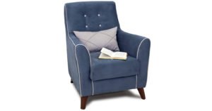 Кресло для отдыха Флэтфорд серо-синий 13140 рублей, фото 5 | интернет-магазин Складно