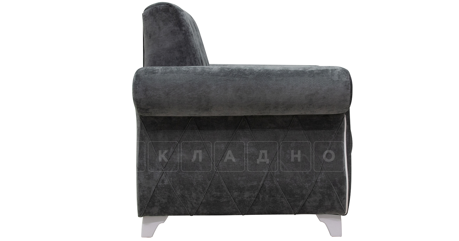 Кресло для отдыха Роза стальной серый фото 3 | интернет-магазин Складно