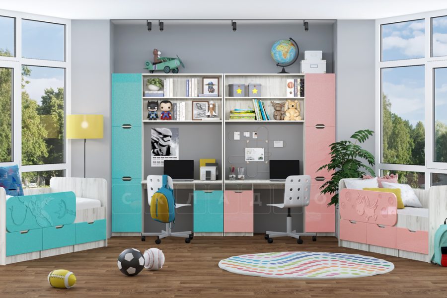 Набор детской мебели Юниор-15 вариант 4 