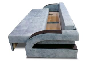 Диван-кровать Лофт пружинный блок серо-бирюзовый 44500 рублей, фото 4 | интернет-магазин Складно