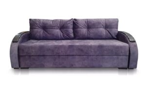 Диван-кровать Лофт пружинный блок фиолетовый  44500  рублей, фото 1 | интернет-магазин Складно
