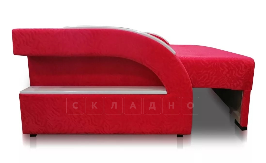 Диван-кровать Лофт пружинный блок красный фото 2 | интернет-магазин Складно