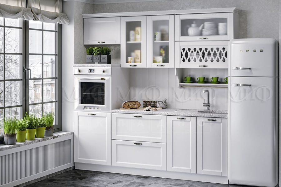Кухня Милано белая 