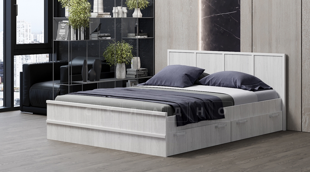 Кровать с ящиками Карина-3 120 см фото 1 | интернет-магазин Складно
