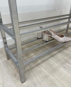 Обувница каретная стяжка на металлокаркасе 90 см 3300 рублей, фото 4 | интернет-магазин Складно