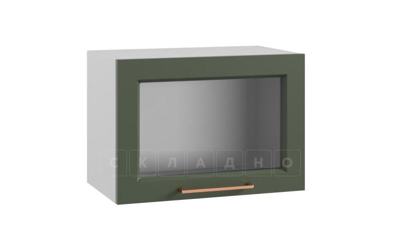 Шкаф верхний горизонтальный стекло Квадро ПГС 500 фото 1 | интернет-магазин Складно