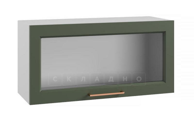 Шкаф верхний горизонтальный стекло Квадро ВПГС 800 фото 1 | интернет-магазин Складно