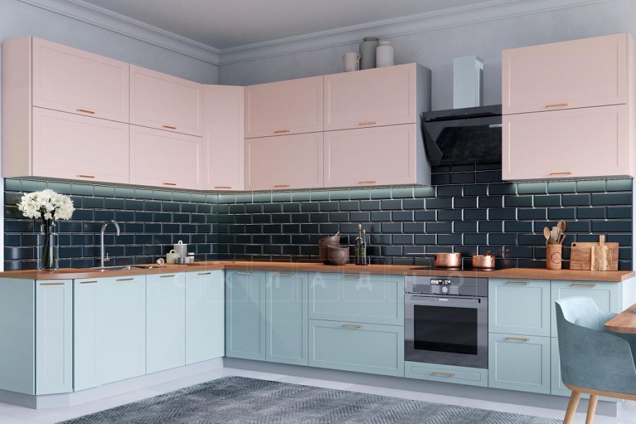 Кухня угловая Квадро 360 х 220 см 