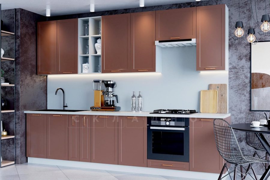 Кухонный гарнитур Квадро 305 см 