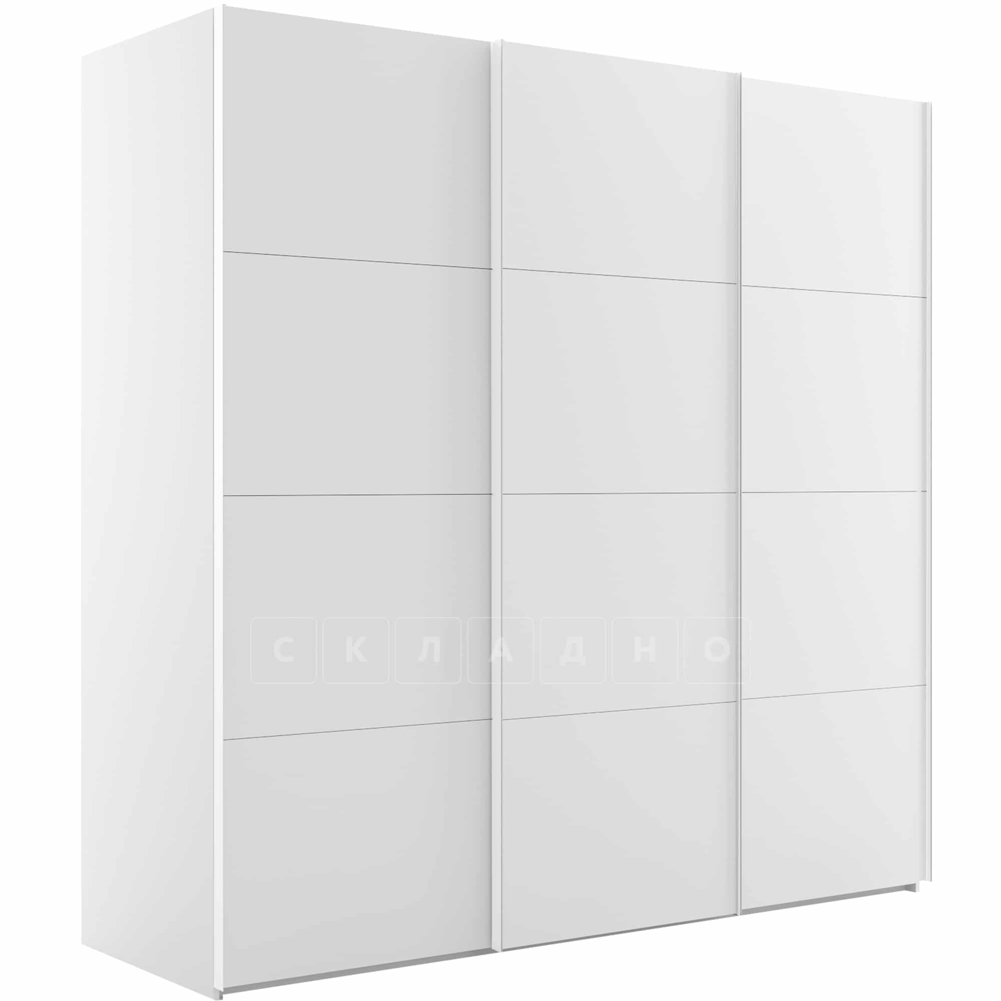 Шкаф-купе Бостон белый ширина 270 см