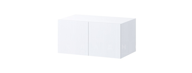Шкаф распашной Смарт белый 80 см фото 6 | интернет-магазин Складно
