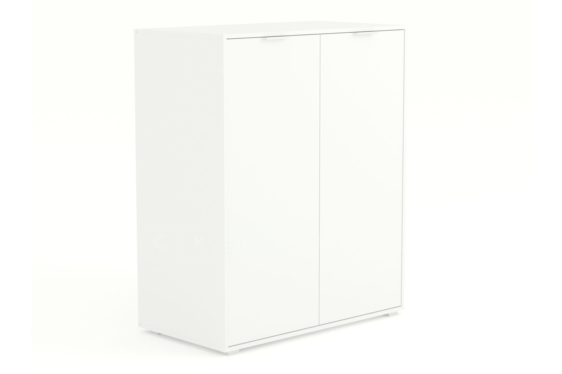 Комод Лакост двухдверный белый фото 1 | интернет-магазин Складно