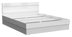 Кровать двуспальная Реал 160 белый серия 2  9570  рублей, фото 1 | интернет-магазин Складно