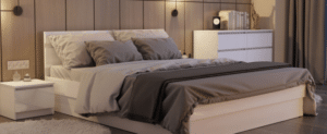 Кровать двуспальная Реал 160 белый серия 2 9570 рублей, фото 2 | интернет-магазин Складно