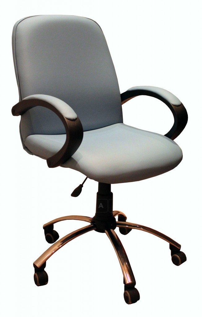 Офисное кресло КС-408 хром фото 2 | интернет-магазин Складно
