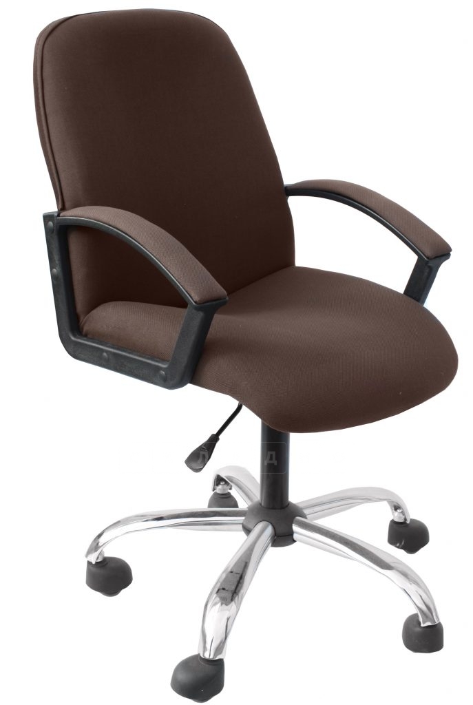 Офисное кресло КС-408 хром фото 1 | интернет-магазин Складно