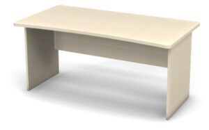 Письменный стол прямоугольный с вогнутой столешницей BM283 фото | интернет-магазин Складно