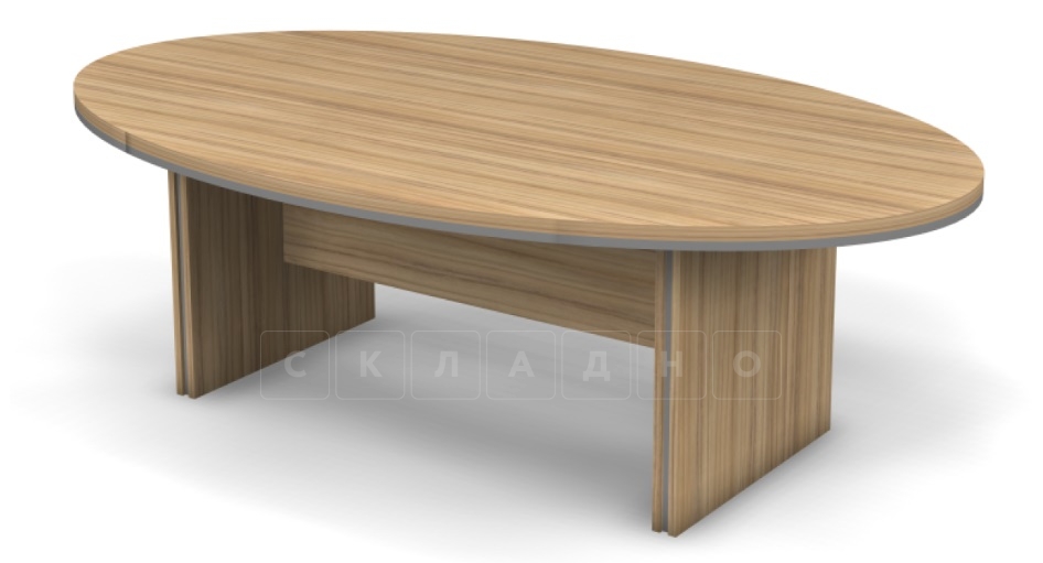 Конференц-стол овальный комбинированный В201-1 фото 4 | интернет-магазин Складно