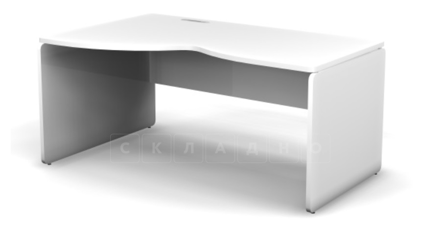 Письменный стол эргономичный Аккорд 48S022 левый фото 2 | интернет-магазин Складно