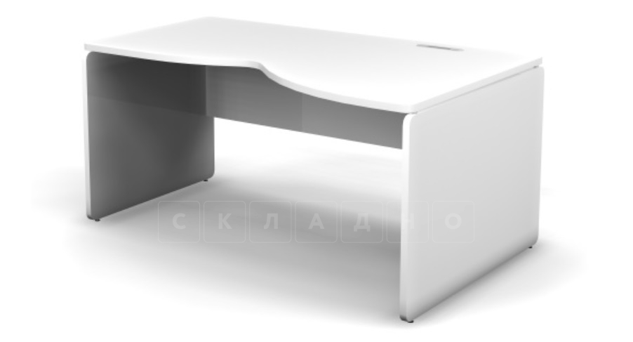 Письменный стол эргономичный Аккорд 48S032 правый фото 2 | интернет-магазин Складно