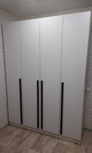 Шкаф распашной Смарт белый 160 см 16440 рублей, фото 7 | интернет-магазин Складно