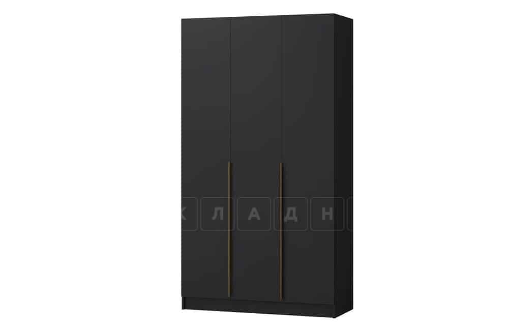 Шкаф распашной Авангард черный 120 см