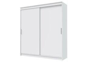 Шкаф-купе ГРАНД 1 с ящиками 2,0 Белый/Белый ЛДСП  24990  рублей, фото 1 | интернет-магазин Складно