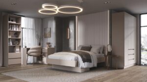 Шкаф Акация двухстворчатый с ящиками кашемир N2 11790 рублей, фото 3 | интернет-магазин Складно