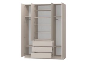Шкаф Акация четырехстворчатый с ящиками кашемир 23650 рублей, фото 2 | интернет-магазин Складно
