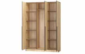 Шкаф распашной Смарт Дуб крафт золотой 150 см вариант 2 16230 рублей, фото 2 | интернет-магазин Складно