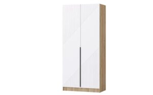 Шкаф распашной мдф Авис белый софтач 100 см  16290  рублей, фото 1 | интернет-магазин Складно