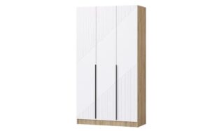 Шкаф распашной мдф Авис белый софтач 120 см  19630  рублей, фото 1 | интернет-магазин Складно