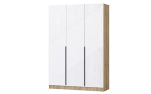 Шкаф распашной мдф Авис белый софтач 150 см вариант 1  22950  рублей, фото 1 | интернет-магазин Складно