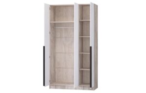 Шкаф распашной мдф Авис белый софтач 120 см 19630 рублей, фото 4 | интернет-магазин Складно