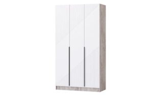 Шкаф распашной мдф Авис белый софтач 120 см 19630 рублей, фото 3 | интернет-магазин Складно