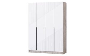 Шкаф распашной мдф Авис белый софтач 160 см 26670 рублей, фото 3 | интернет-магазин Складно