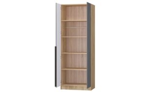 Шкаф распашной мдф Авис графит 80 см 13880 рублей, фото 2 | интернет-магазин Складно