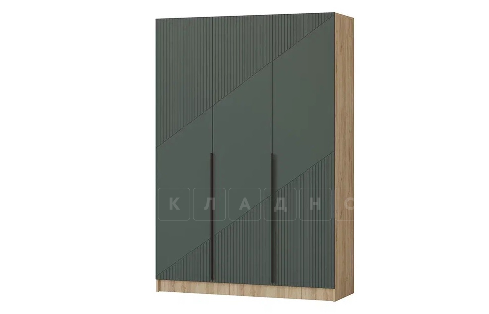 Шкаф распашной мдф Авис грин 150 см вариант 1